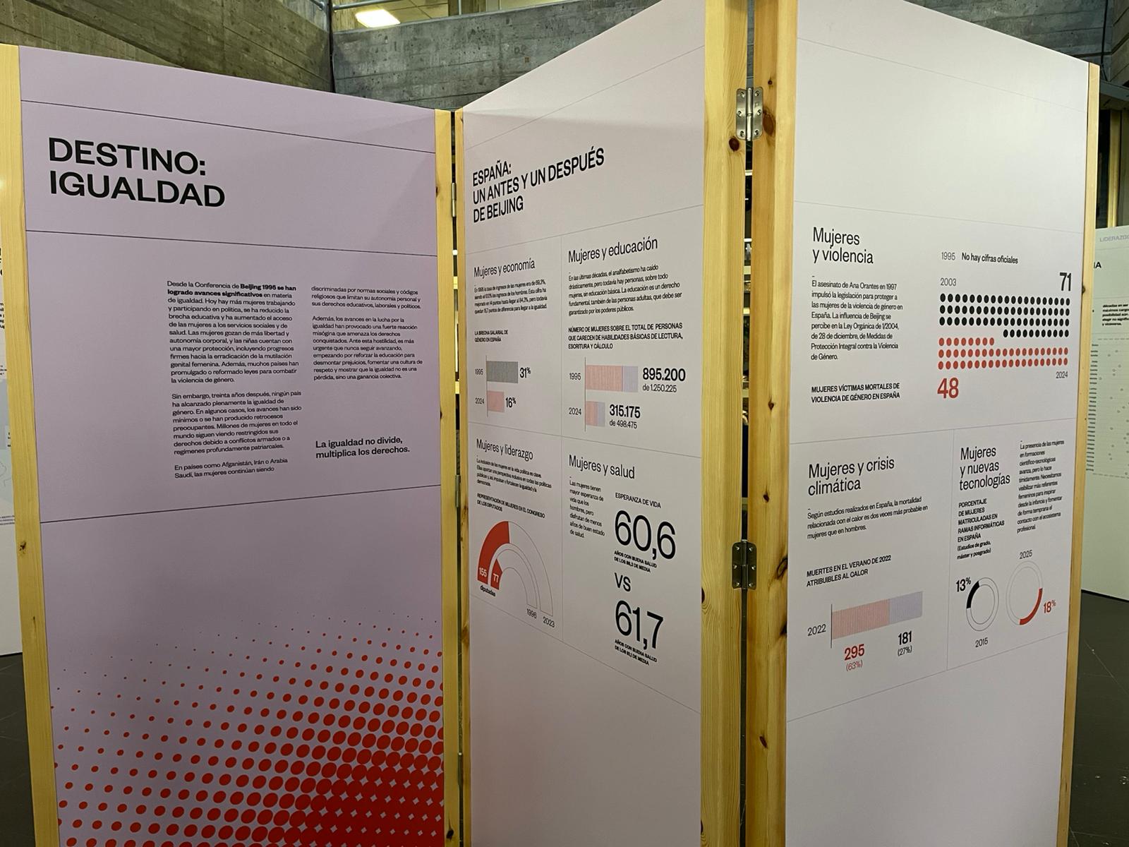 La Facultad acoge la exposición “Por ellas, por todas”